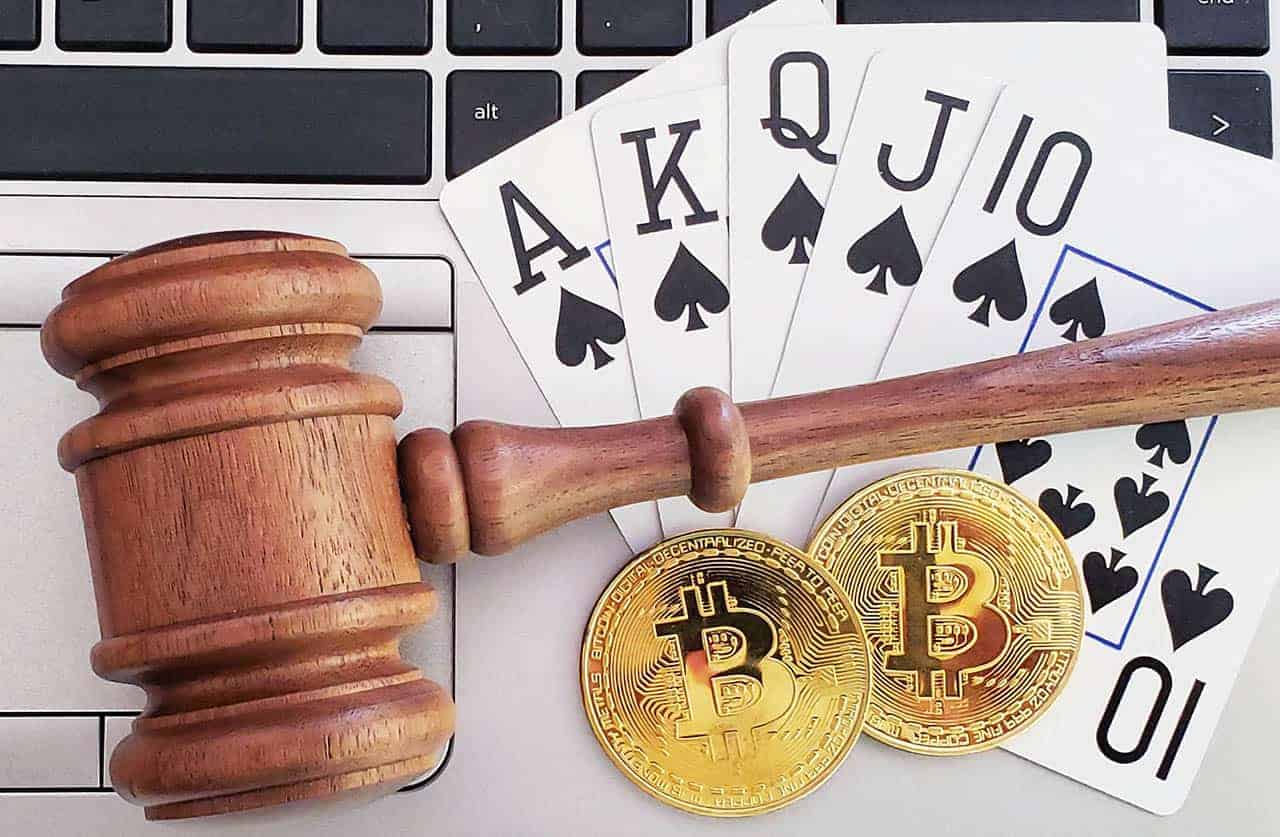 is gambling with bitcoins illegal logging