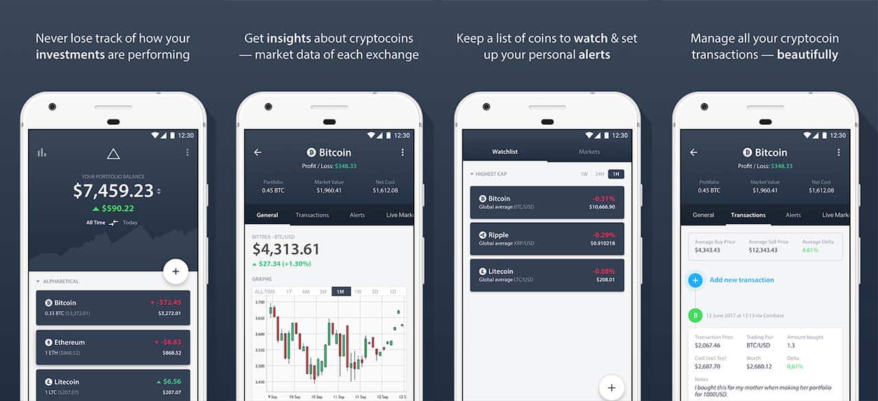 Delta Portfolio Tracker app